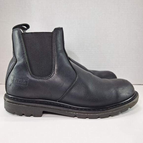 Red Wing Shoes Worx 5424 Joist Mens 12M Black Chelsea Steel Toe Work Boots main image 14